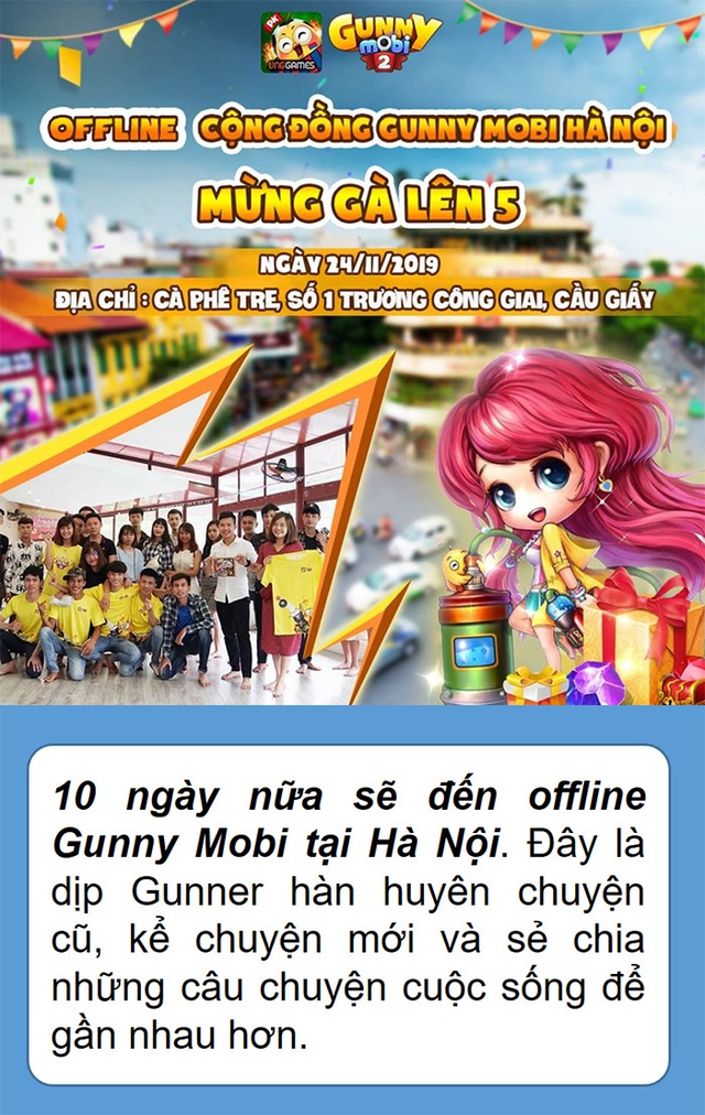Đến offline Gunny Mobi tại Hà Nội nhận quà siêu hot - Ảnh 4.