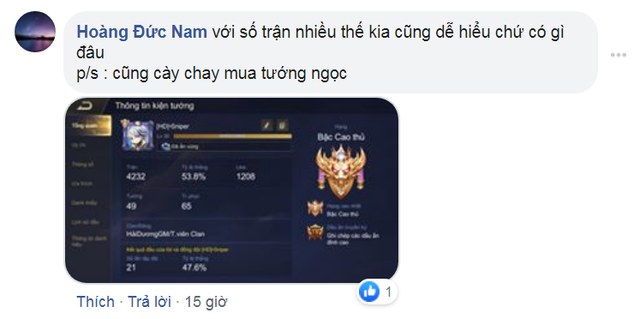 Liên Quân Mobile: Cao Thủ chơi hơn 8500 trận phản đối ý kiến cho rằng game Hút máu - Ảnh 9.