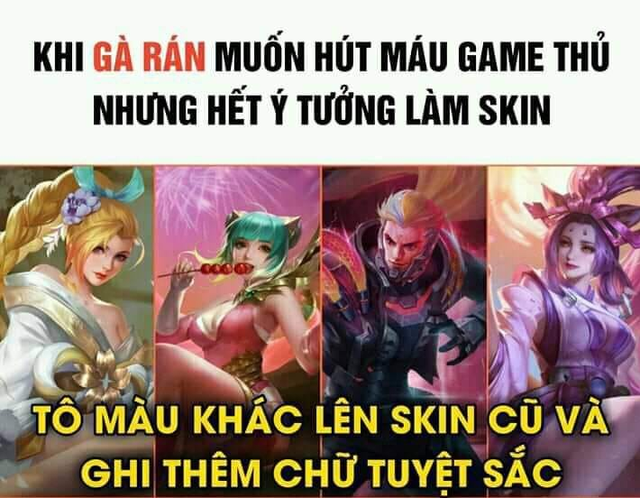 Liên Quân Mobile: Timi bị chê đã cạn ý tưởng, skin chỉ tô lại màu rồi mang bán kiếm lời - Ảnh 1.