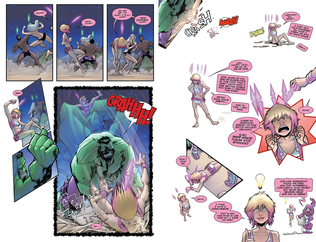 Marvel Comics: Gwenpool ném búa Thor... vỡ háng của Hulk? - Ảnh 8.