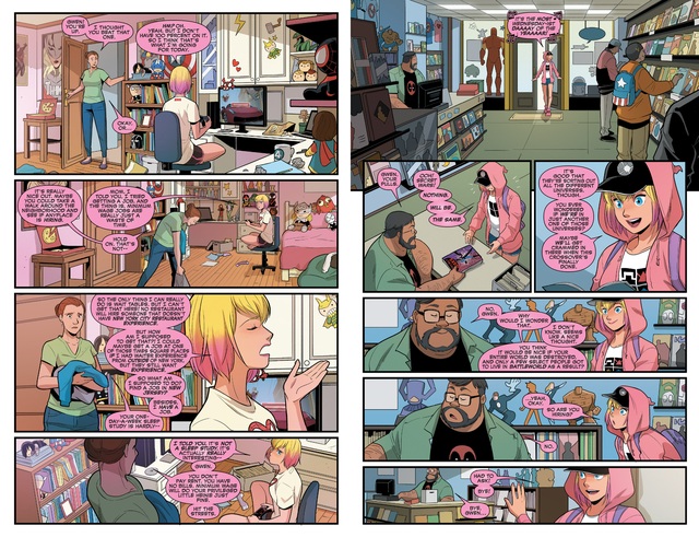 Marvel Comics: Gwenpool ném búa Thor... vỡ háng của Hulk? - Ảnh 4.