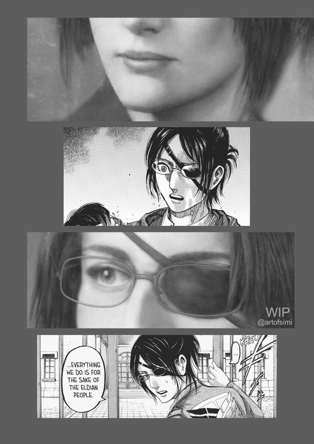 Lặng người khi ngắm loạt fan art Attack on Titan chất đến từng bức hình - Ảnh 20.