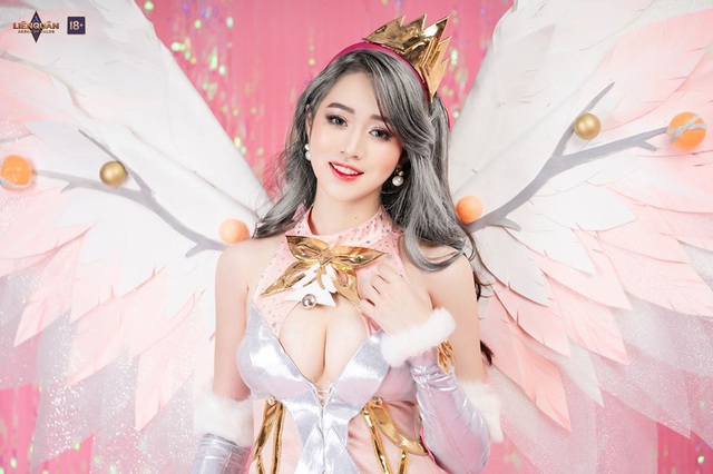 Liên Quân Mobile: Chiêm ngưỡng vẻ đẹp căng mọng của nữ cosplayer Lauriel Hoa Khôi - Ảnh 2.