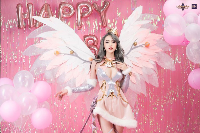 Liên Quân Mobile: Chiêm ngưỡng vẻ đẹp căng mọng của nữ cosplayer Lauriel Hoa Khôi - Ảnh 3.