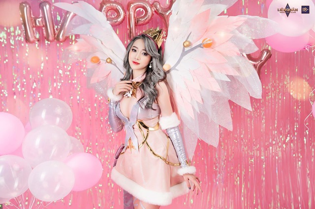 Liên Quân Mobile: Chiêm ngưỡng vẻ đẹp căng mọng của nữ cosplayer Lauriel Hoa Khôi - Ảnh 4.