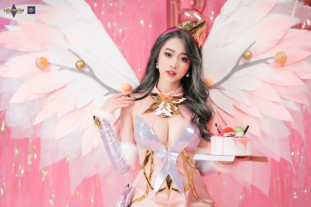 Liên Quân Mobile: Chiêm ngưỡng vẻ đẹp căng mọng của nữ cosplayer Lauriel Hoa Khôi - Ảnh 5.