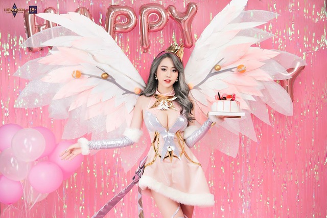 Liên Quân Mobile: Chiêm ngưỡng vẻ đẹp căng mọng của nữ cosplayer Lauriel Hoa Khôi - Ảnh 6.