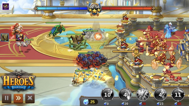 Game Hero phiên bản mobile mới lạ - Might & Magic Heroes: Era of Chaos chính thức mở cửa miễn phí - Ảnh 2.