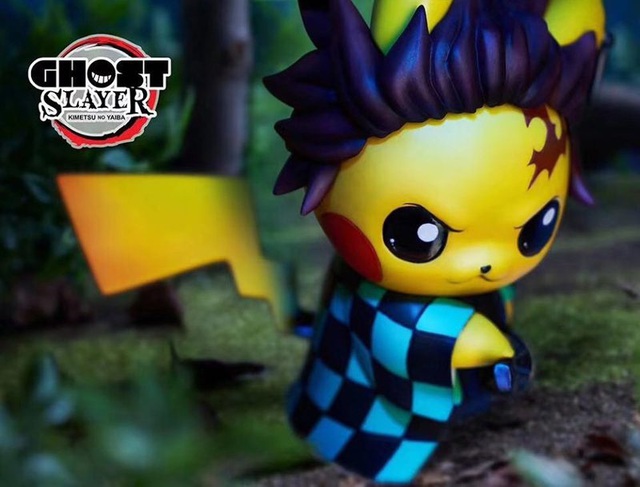 Ngắm búp bê Pikachu phiên bản Kimetsu no Yaiba siêu dễ thương khiến các fan phát sốt - Ảnh 12. Ngắm búp bê Pikachu phiên bản Kimetsu no Yaiba siêu dễ thương khiến các fan phát sốt - Ảnh 12.