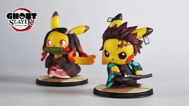 Ngắm búp bê Pikachu phiên bản Kimetsu no Yaiba siêu dễ thương khiến các fan phát sốt - Ảnh 6. Ngắm búp bê Pikachu phiên bản Kimetsu no Yaiba siêu dễ thương khiến các fan phát sốt - Ảnh 6.