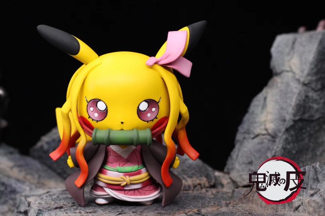 Ngắm búp bê Pikachu phiên bản Kimetsu no Yaiba siêu dễ thương khiến các fan phát sốt - Ảnh 4. Ngắm búp bê Pikachu phiên bản Kimetsu no Yaiba siêu dễ thương khiến các fan phát sốt - Ảnh 4.