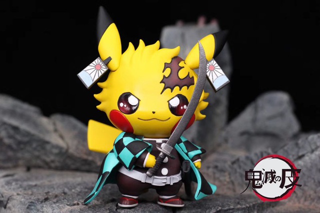 Ngắm búp bê Pikachu phiên bản Kimetsu no Yaiba siêu dễ thương khiến các fan phát sốt - Ảnh 5. Ngắm búp bê Pikachu phiên bản Kimetsu no Yaiba siêu dễ thương khiến các fan phát sốt - Ảnh 5.