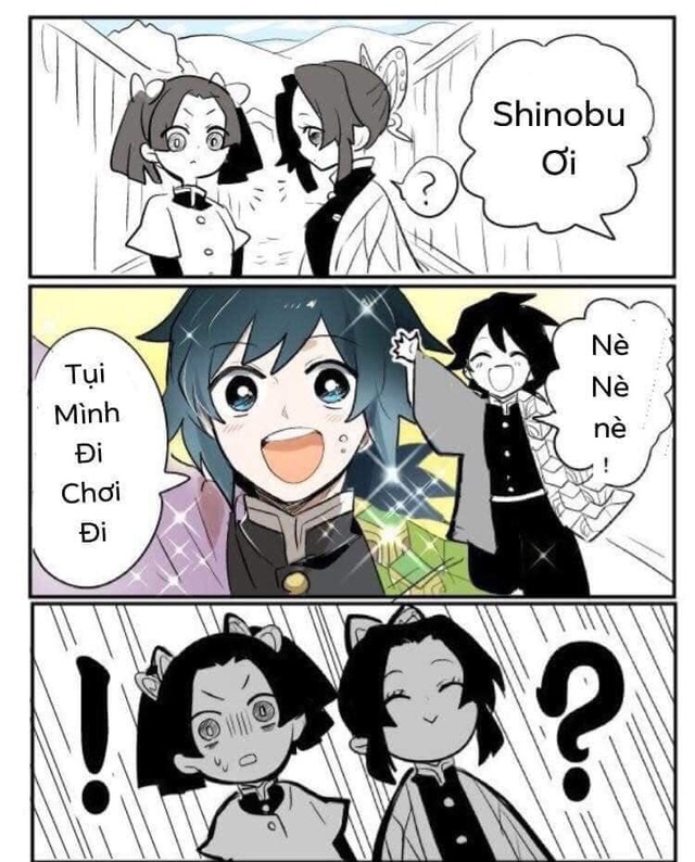 Kimetsu no Yaiba: Chán cà khịa, Thủy trụ Giyuu và Trùng trụ ...