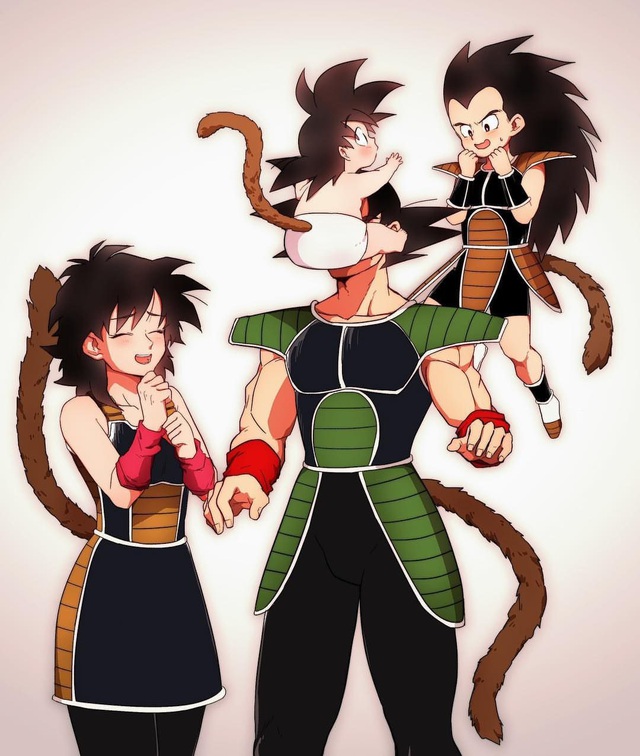 Ngắm loạt fan art mùi mẫn, sướt mướt của các cặp đôi nổi tiếng trong Dragon Ball chỉ thèm có gấu ngay - Ảnh 17.