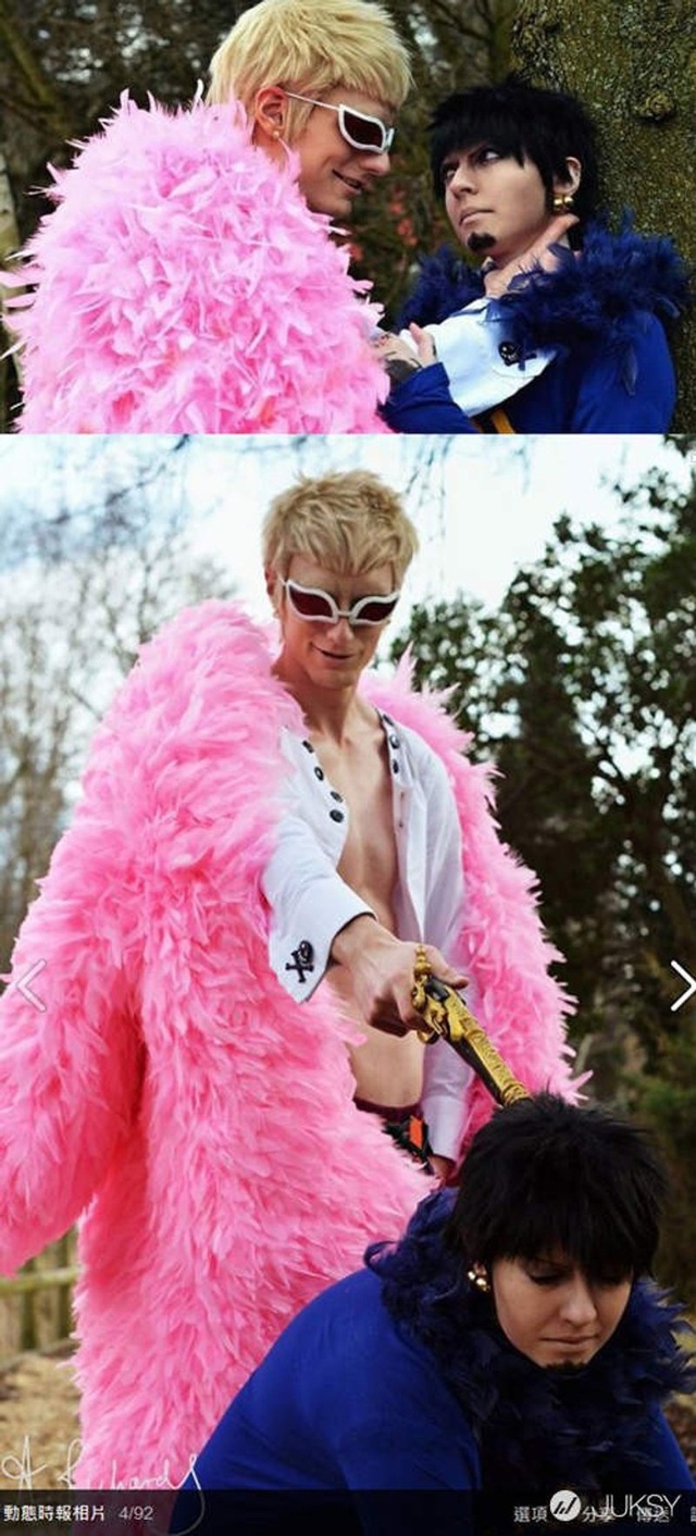  One Piece: Donquixote Doflamingo bước ra đời thật chuẩn từ chân tơ đến kẽ tóc qua loạt ảnh cosplay - Ảnh 5.