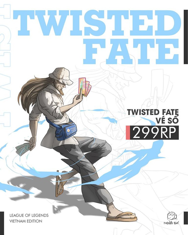 Bái phục với loạt trang phục LMHT đậm hồn Việt: LeeSin Vovinam, Yasuo Công Ích, Twisted Fate Vé Số... - Ảnh 10. Bái phục với loạt trang phục LMHT đậm hồn Việt: LeeSin Vovinam, Yasuo Công Ích, Twisted Fate Vé Số... - Ảnh 10.