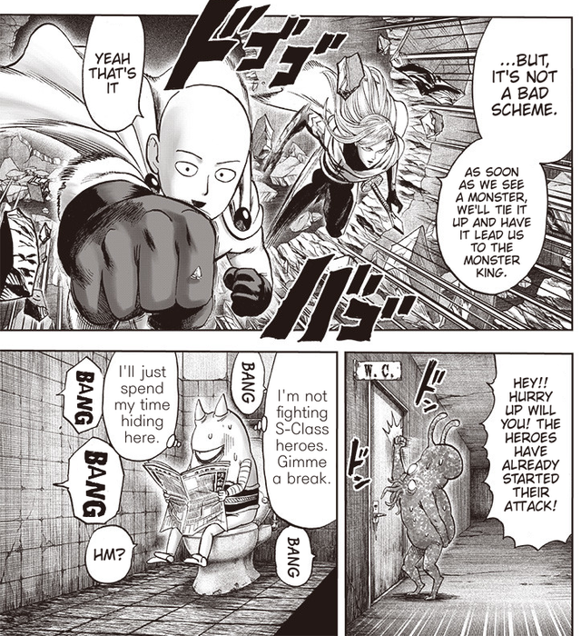 Tác giả One Punch Man bất ngờ chỉnh sửa chương 122, hóa ra Saitama lạc đường nhưng... có mục đích - Ảnh 3.