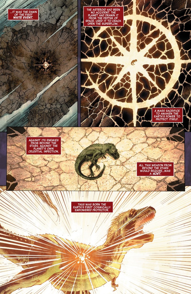 Có thể bạn chưa biết: Khủng long bạo chúa chính là... siêu anh hùng đầu tiên của vũ trụ Marvel - Ảnh 2.