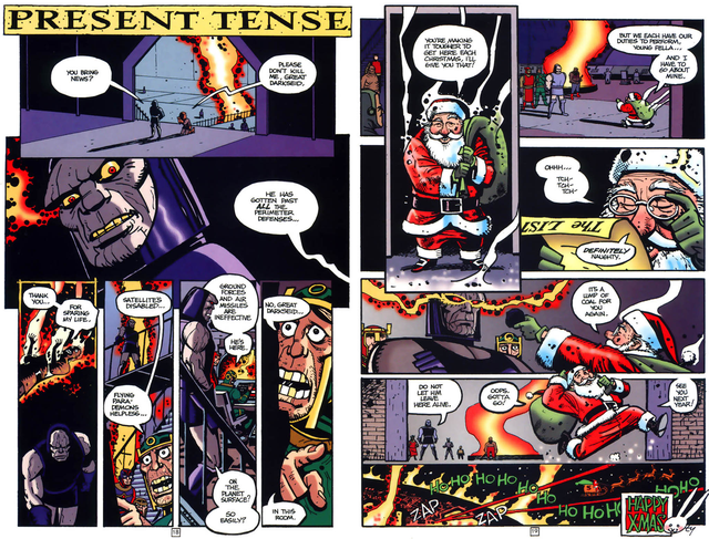 DC Comics: Black Adam đòi va chạm với ông già Noel để... đòi quà? - Ảnh 3.