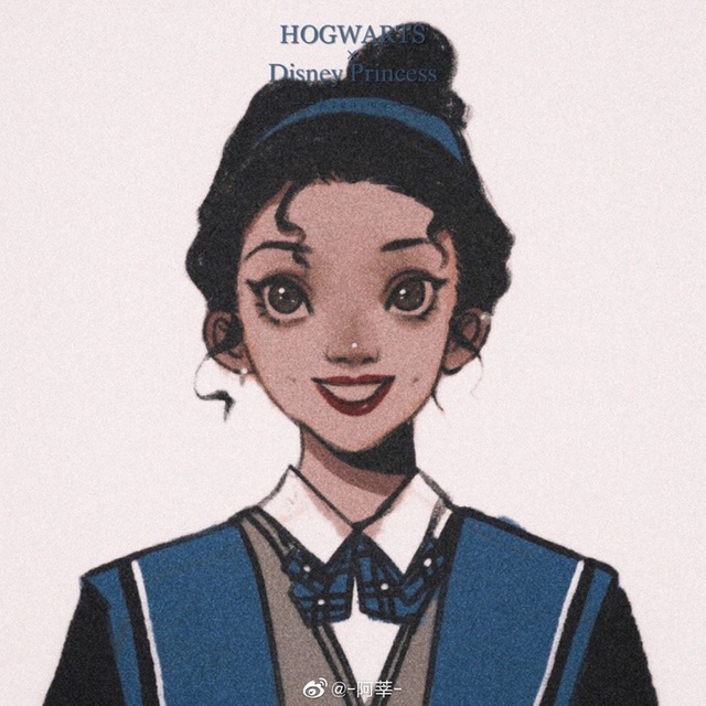 Lạ lẫm khi thấy dàn công chúa Disney du học đến trường Hogwarts trong Harry Potter - Ảnh 13.