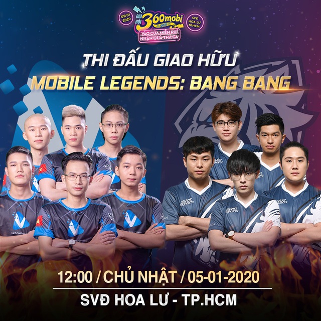 Đại hội 360mobi 2020: Bùng nổ Showmatch giữa đội tuyển quốc gia Mobile Legends: Bang Bang Việt Nam cùng bạn bè quốc tế - Ảnh 2. Đại hội 360mobi 2020: Bùng nổ Showmatch giữa đội tuyển quốc gia Mobile Legends: Bang Bang Việt Nam cùng bạn bè quốc tế - Ảnh 2.