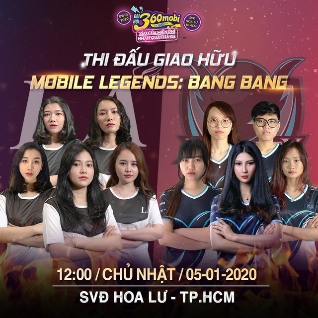 Đại hội 360mobi 2020: Bùng nổ Showmatch giữa đội tuyển quốc gia Mobile Legends: Bang Bang Việt Nam cùng bạn bè quốc tế - Ảnh 3. Đại hội 360mobi 2020: Bùng nổ Showmatch giữa đội tuyển quốc gia Mobile Legends: Bang Bang Việt Nam cùng bạn bè quốc tế - Ảnh 3.