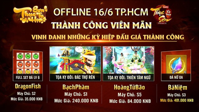 SỐC: Không định giá nổi các vật phẩm đấu giá của Thục Sơn Kỳ Hiệp Mobile cuối tuần này, đại gia Sài Thành liệu có làm nên kỳ tích? - Ảnh 4.