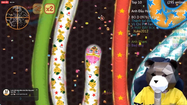 Điểm mặt top streamer đáng xem nhất khi trào lưu Rắn Săn Mồi Online trở lại - Ảnh 7. Điểm mặt top streamer đáng xem nhất khi trào lưu Rắn Săn Mồi Online trở lại - Ảnh 7.
