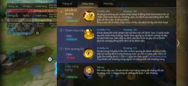 Liên Quân Mobile: Mẹo test Dirak ở bản chính thức trước khi nhận FREE ở cấp 35 SSM - Ảnh 8. Liên Quân Mobile: Mẹo test Dirak ở bản chính thức trước khi nhận FREE ở cấp 35 SSM - Ảnh 8.