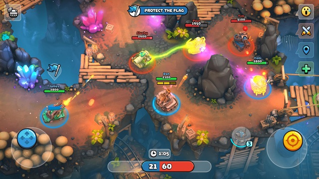 Pico Tanks - Game MOBA hành động bắn tăng 3v3 hoành tráng đầy vui nhộn - Ảnh 1.