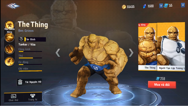 MARVEL Super War: NetEase tặng FREE tướng Hawkeye, skin The Thing khi game Open Beta - Ảnh 5.