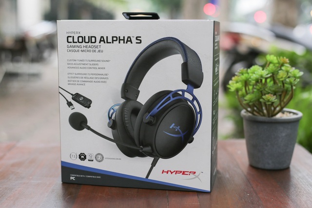 HyperX Cloud Alpha S - Tai nghe gaming xịn xò, đeo vào tự động đẹp trai - Ảnh 1.