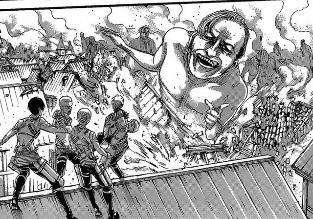 Attack on Titan chap 124: Chiến sự ngày càng căng thẳng, đám Titan vô tri quay sang tấn công bạn bè Eren - Ảnh 4.