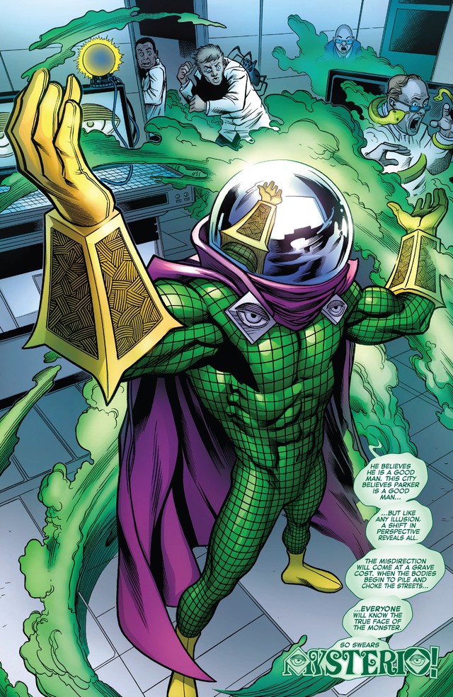 Mysterio, kẻ phản diện yếu đuối trong Spider-Man Far From Home từng sở hữu một trong những sức mạnh phép thuật khủng khiếp nhất vũ trụ Marvel - Ảnh 1.