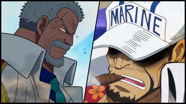 One Piece: Monkey D.Garp sẽ có một cuộc chiến long trời lở đất với Đô Đốc Akainu. Ai là người chiến thắng? - Ảnh 1.