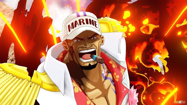 One Piece: Monkey D.Garp sẽ có một cuộc chiến long trời lở đất với Đô Đốc Akainu. Ai là người chiến thắng? - Ảnh 2.