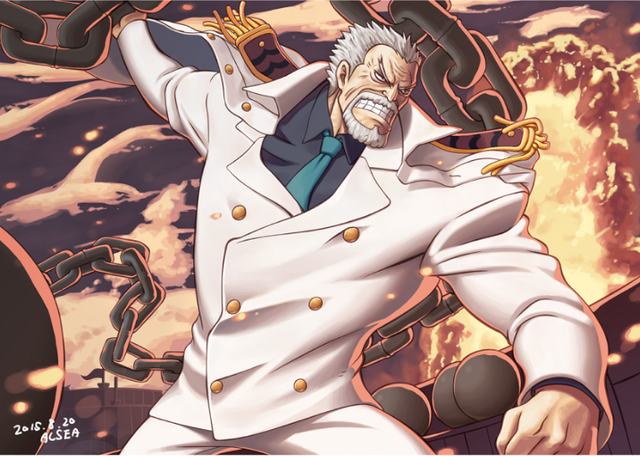 One Piece: Monkey D.Garp sẽ có một cuộc chiến long trời lở đất với Đô Đốc Akainu. Ai là người chiến thắng? - Ảnh 3.