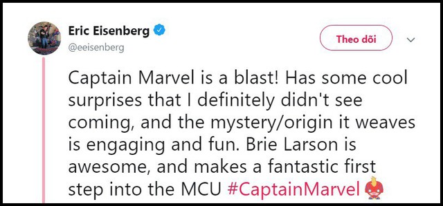 Phản ứng của các fan hâm mộ sau buổi chiếu thử Captain Marvel: Thanos chết chắc rồi! - Ảnh 4.