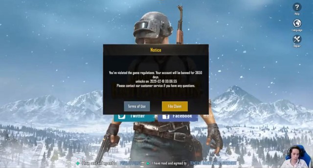 Nam Blue bị ban account thì được mở ngay, dân thường PUBG Mobile thì đợi dài cổ - Ảnh 1.