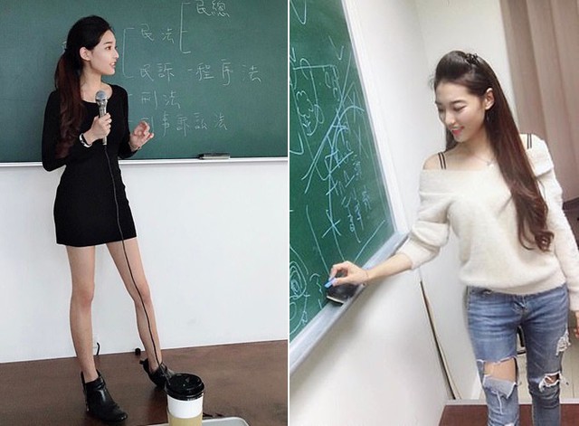 Ngắm nhan sắc nữ giáo viên viên Đài Loan khiến khối chàng trai muốn đi học lại làn nữa - Ảnh 1.