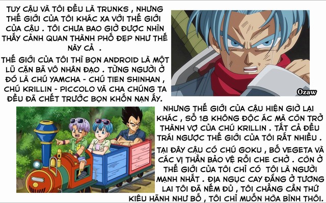 Dragon Ball: Trunks hiện tại và tương lai, cùng chung bố mẹ nhưng số phận lại hoàn toàn trái ngược nhau - Ảnh 1.