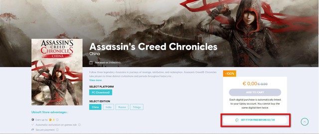 Nhanh tay nhận ngay game đỉnh Assassin’s Creed Chronicles miễn phí 100% - Ảnh 3.