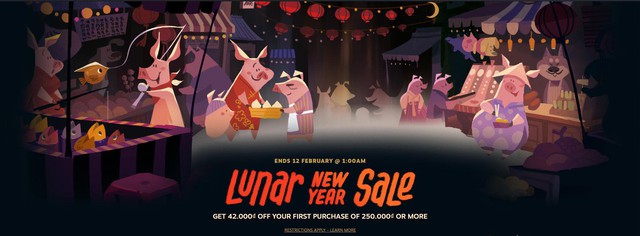 Biết game thủ đang có tiền lì xì, Gabe mở cửa Steam Sale vào đúng mùng 1 Tết - Ảnh 1.