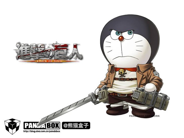 Chết cười với loạt ảnh mèo ú Doraemon béo tròn nhưng lại thích đi đóng phim bom tấn - Ảnh 9.