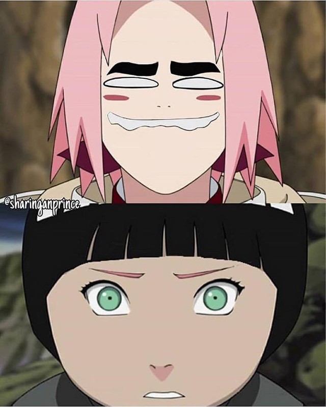 Naruto: Chọc mù mắt tôi đi, sao Hinata với Sakura sao lại biến thành 2 ả xấu xị, dị hợm thế này - Ảnh 3.