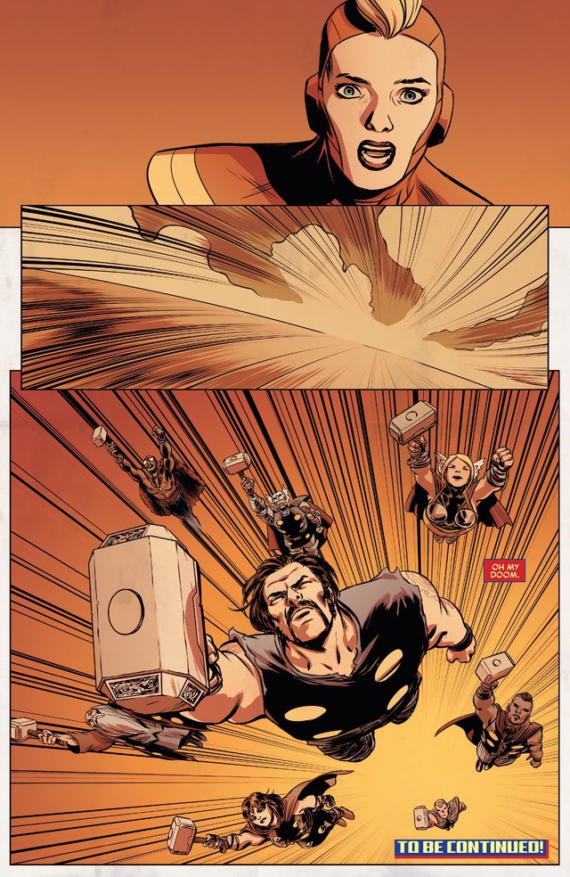 Nhận được lời khen của Thor, nhưng liệu Captain Marvel có thể nâng được Búa thần Mjolnir? - Ảnh 5.
