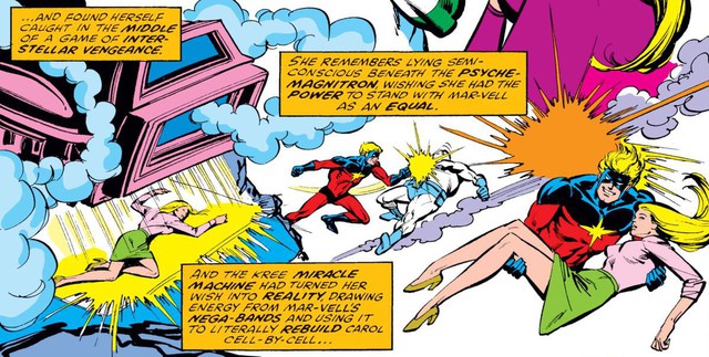 Captain Marvel: 8 điểm khác biệt giữa phiên bản điện ảnh và comics về nữ siêu anh hùng mạnh nhất MCU - Ảnh 2.