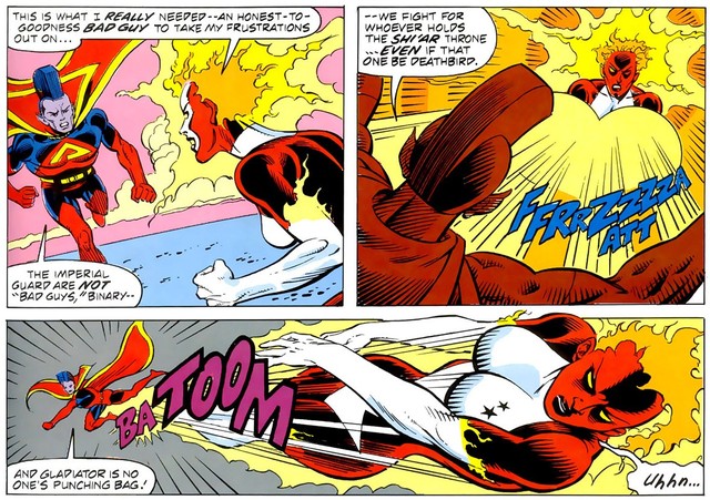 Mạnh mẽ là vậy, nhưng Captain Marvel cũng phải đại bại khi so tài với những siêu anh hùng sau - Ảnh 5.
