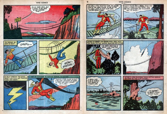 Một phút bất cẩn, siêu anh hùng Shazam đã bị trộm đồ khi... đang tắm sông - Ảnh 2.