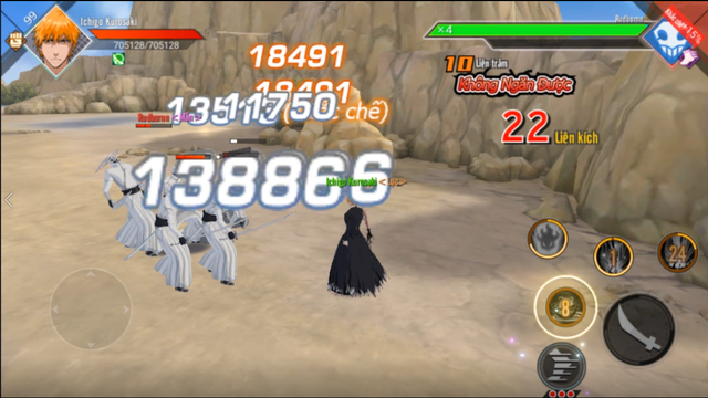 Trải nghiệm Bleach Mobile 3D - game nhập vai phong cách Nhật Bản - Ảnh 1.